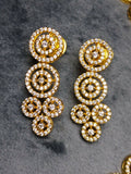 H&A Jewellery One Carat Gold-Plated Real Zircon Set