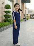 Velvour Girls Cotton Co-Ord Set-VG195-B