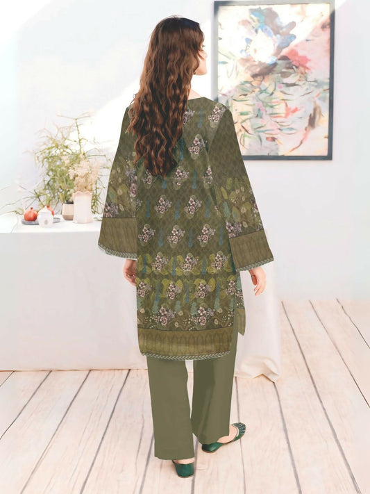 Cross Sketch Lawn Printed Unstitched 2-Piece Suit-Naznain