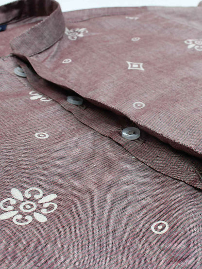 Velvour Boys Cotton Printed Stitched Kurta-VB203-A