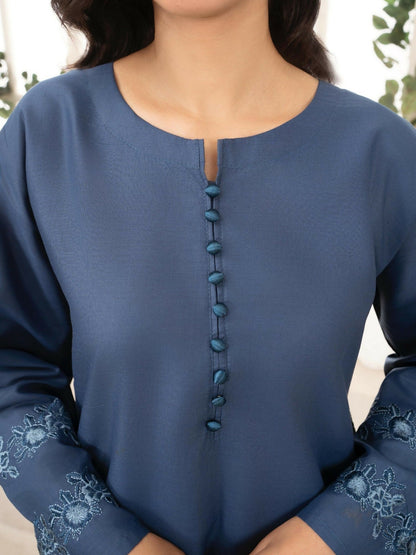 Stylish Collection Aaraish Cotton Embroidered Stitched 2-Piece Suit-Chic Pocket