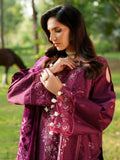 Parishay Panache Winter Corduroy Embroidered Stitched 3-Piece Suit-PNE-04