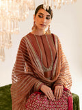 Hussain Rehar Chamak Damak Raw Silk Embellished Stitched 3-Piece Suit-Lesk