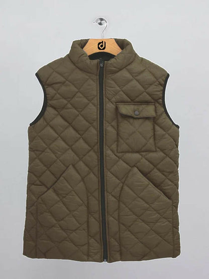 Jupiter Plain Soft Candy Puffer Gillet-13048