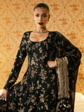 Hussain Rehar Basic Not Basic V Raw Silk Embellished Stitched 3-Piece Suit-Auric