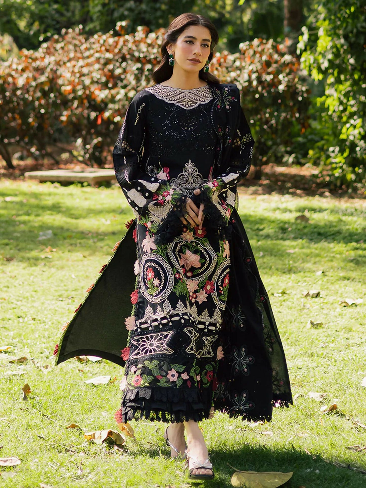 Parishay Enchanted Tales Lawn Embroidered Unstitched 3-Piece Suit-ET- 03