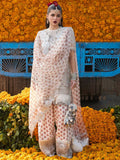 Hussain Rehar Darlings Festive'25 Organza Embroidered Unstitched 3-Piece Suit-Zareen