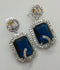 H&A Jewellery One Carat Crystal Stone Earrings