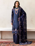 Mahnur Sophie Luxury Lawn Embroidered Unstitched 3-Piece Suit-Blake