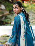 Qalamkar Qprints Lawn'26 Embroidered Unstitched 3-Piece Suit-AX-05-(B)-Caire