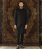 Gem Garments The Sartorial Edit Raw Silk Embroidered Prince Coat-Feroze