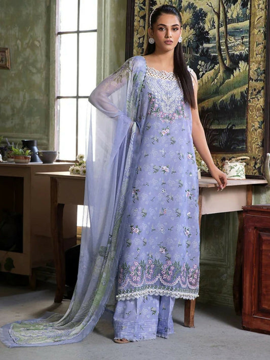 Sobia Nazir Vital'25 Lawn Embroidered Unstitched 3-Piece Suit-VT25V2-7A