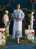 Parishay Summer Queen Lawn Embroidered Unstitched 3-Piece Suit-SQ-12