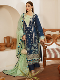 Mahnur Florence Luxury Lawn Embroidered Unstitched 3-Piece Suit-MIRAAL