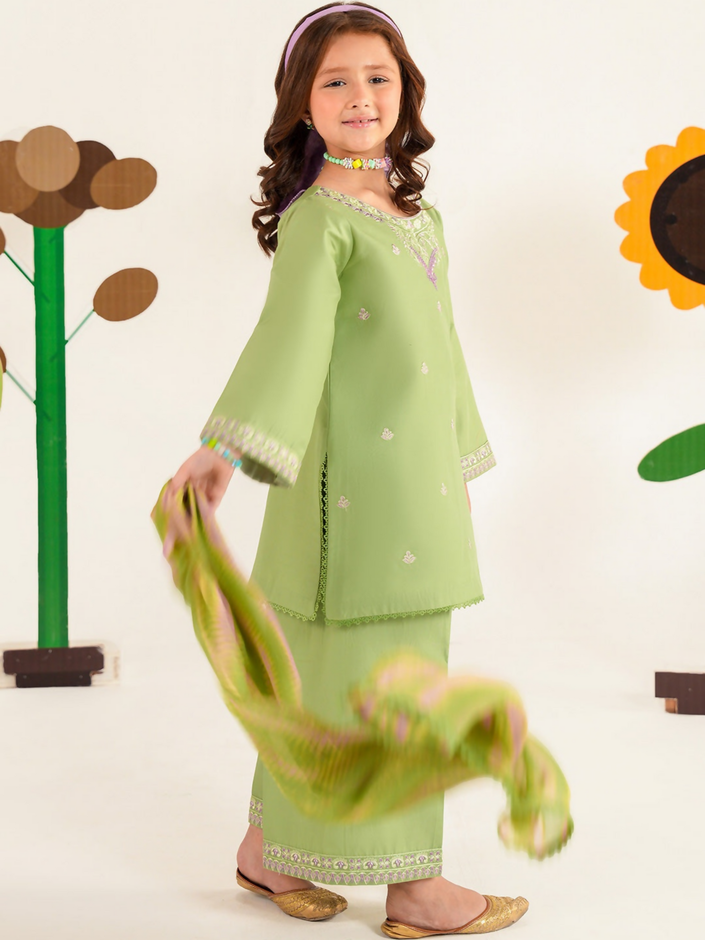 Panache Apparel Bloomie Lawn Embroidered Stitched Suit-Bloomlet