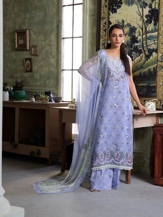 Sobia Nazir Vital'25 Lawn Embroidered Unstitched 3-Piece Suit-VT25V2-7A