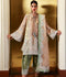 Hussain Rehar The Scent Luxury Pret SS'25 Raw Silk Embellished 3-Piece Suit-Reve