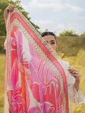 Naqsh Festive Edit Print Kari Lawn Embroidered Unstitched 3-Piece Suit-N-00118