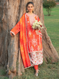 Binilyas Naqsh Naaz Lawn Embroidered Unstitched 3-Piece Suit-2084 - A