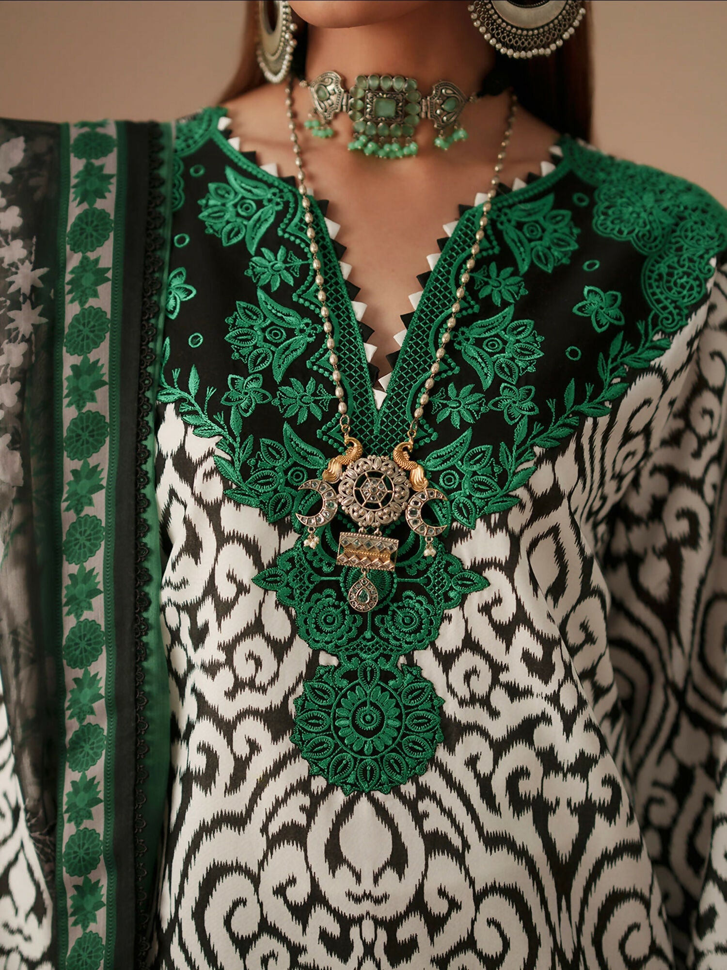 Binilyas Jojo Summer'26 Lawn Embroidered Unstitched 3-Piece Suit-85A