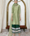 Hussain Rehar Basic Not Basic 2 Raw Silk Embellished Stitched 3-Piece Suit-Dahlia