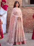 Binilyas Sona Gachi Formals Net Embroidered Unstitched 3-Piece Suit-D-604