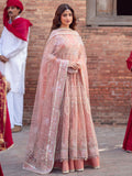 Binilyas Sona Gachi Formals Net Embroidered Stitched 3-Piece Suit-D-604