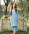 Panache Apparel Serenity Cotton Lawn Embroidered Stitched Suit-Purity