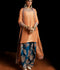 Hussain Rehar Luxury Pret'23 Raw Silk Embellished Stitched 3-Piece Suit-Vaskas