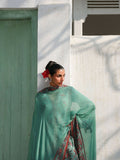 Hussain Rehar Luxury Lawn'26 Eid Edit Embroidered Unstitched 3-Piece Suit-Verdant