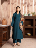 Panache Apparel Winter Core Khaddar Stitched Suit-Glace