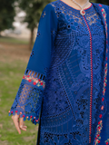 Binilyas Freesia Luxury Lawn Embroidered Unstitched 3-Piece Suit-106 - B