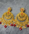 H&A Jewellery Indian Polki Gold with Semi-Precious Stone Earring