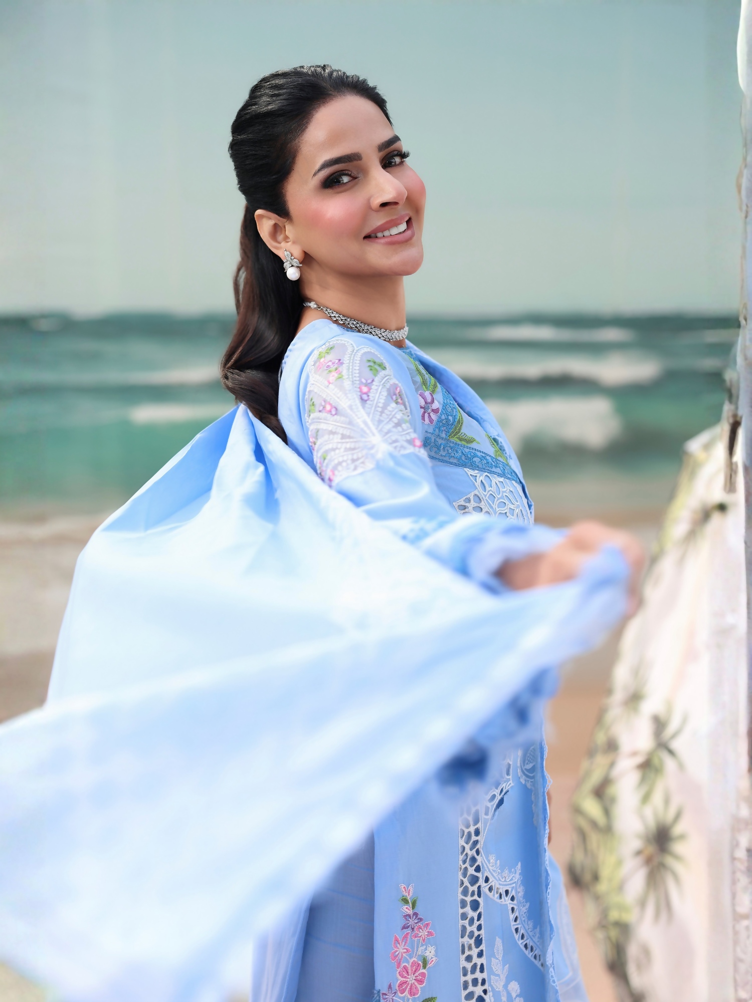 Parishay Monaco Luxury Lawn'26 Embroidered Unstitched 3-Piece Suit-MN-11