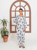 Stylish Collection Enchant Pret Linen Co-Ord Set-Rose White