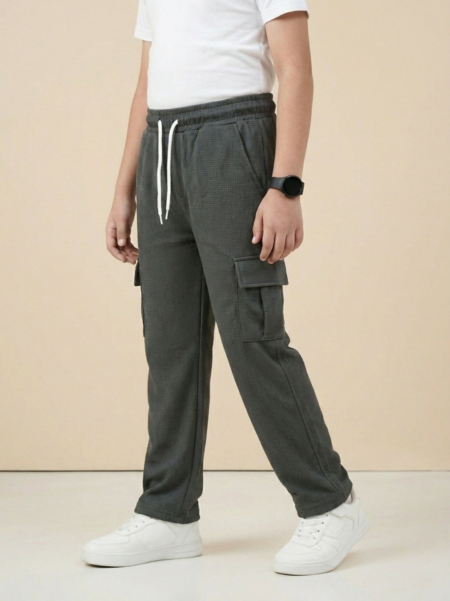 Velvour Boys Polyester Trouser-VT27-C