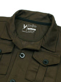 Velvour Imported Popcorn Full Sleeves Shirt-VWT40-CS