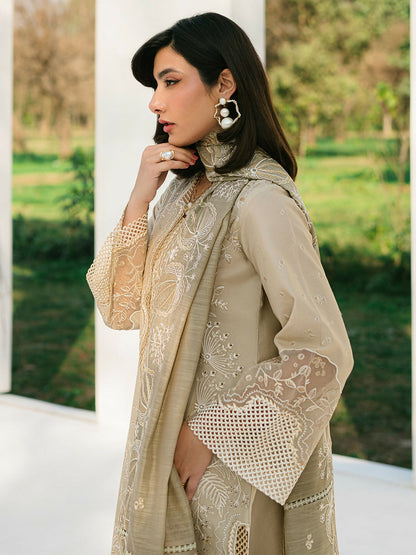 Binilyas Lawn Embroidered Unstitched 3-Piece Suit-232-B
