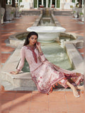 Farah Talib Aziz Jacquard Lawn Embroidered Unstitched 3-Piece- Suit-Pricsilla tea pink
