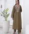 MH Cloth House Khaddi Net Embroidered Stitched 2-Piece Suit-Mahveen