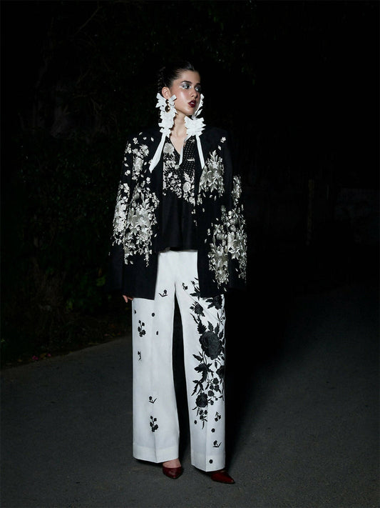 Jugnu By Hussain Rehar Mono'25 Edit IV Cotton Embroidered Stitched 2-Piece Suit-Jazan