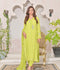 Ruby's Couture Shireen Raw Silk Embroidered Stitched 3-Piece Suit-Chandi