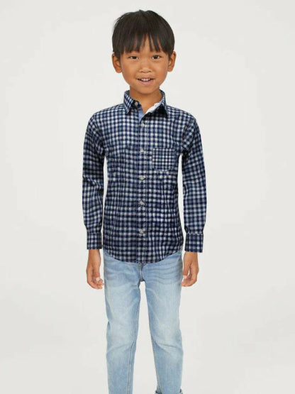 Funkys Micro Checkered Casual Shirt-8976