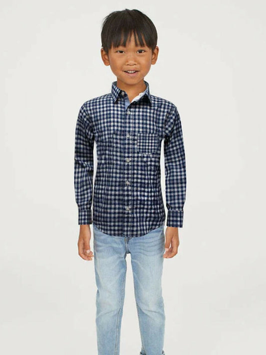 Funkys Micro Checkered Casual Shirt-8976