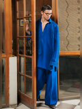 Hussain Rehar Pay Day Vol IV Raw Silk Stitched 2-Piece Suit-Opalus