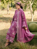 Parishay Ivy Bloom Printkari Lawn Embroidered Unstitched 3-Piece Suit-IVY-13