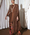 Hussain Rehar Basic Not Basic 3 Raw Silk Embellished Stitched 3-Piece Suit-Sorel
