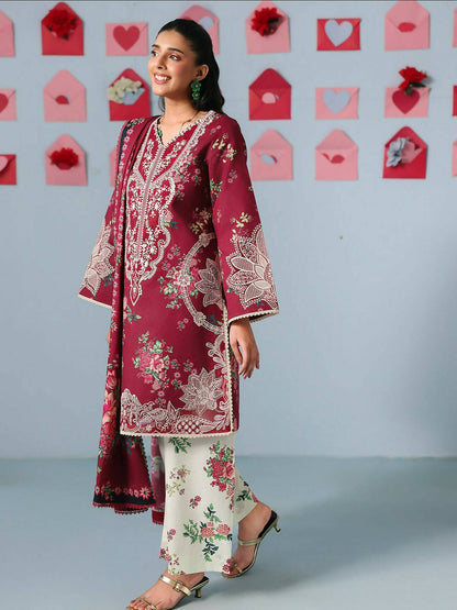 Mahnur Anaya Summer Vol 2 Lawn Embroidered Unstitched 3-Piece Suit-AN-2-06