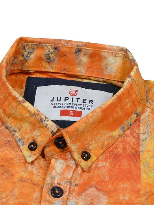 Jupiter Cotton Linen Flame Shirt-11523