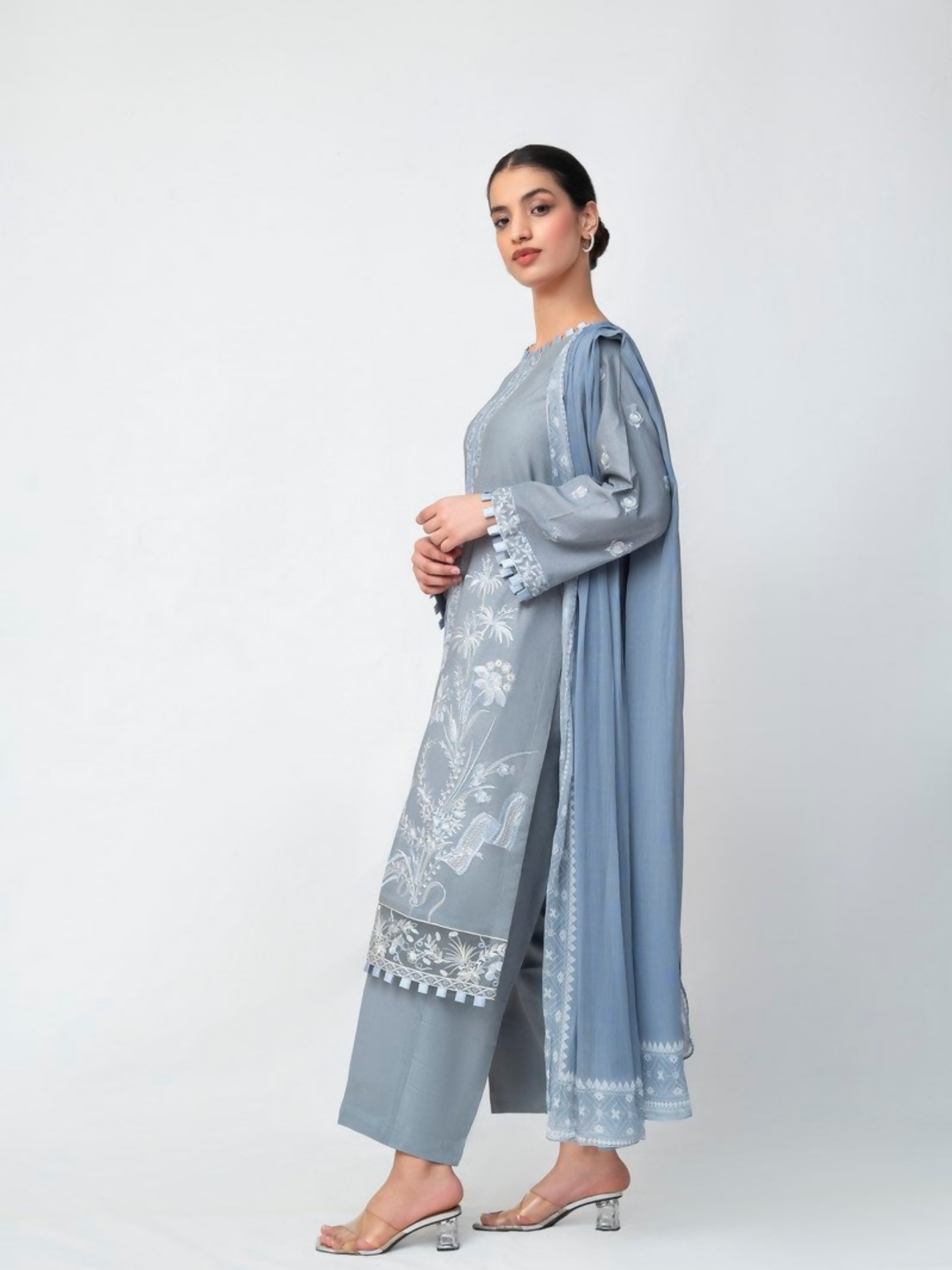 Imran Aftab Maya Winter Karandi Embroidered Unstitched 3-Piece Suit-IAKC-UF-27